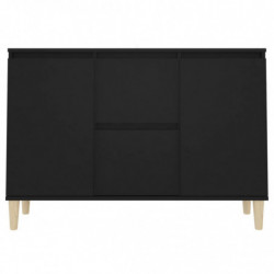 Sideboard Schwarz 103,5x35x70 cm Spanplatte