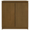 Beistellschrank Braun 60x36x65 cm Kiefer Massivholz