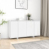 Sideboard Weiß 135x41x75 cm Spanplatte