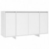 Sideboard Weiß 135x41x75 cm Spanplatte