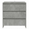 Sideboard Betongrau 70x41x75 cm Spanplatte