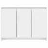 Sideboard Weiß 102x33x75 cm Spanplatte