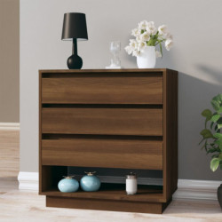 Sideboard Braun Eichen-Optik 70x41x75 cm Spanplatte