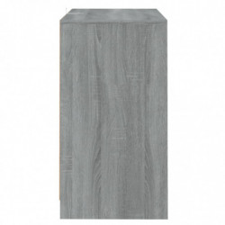 Sideboard Grau Sonoma 70x41x75 cm Spanplatte