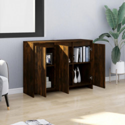 Sideboard Räuchereiche 102x33x75 cm Spanplatte