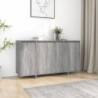 Sideboard Grau Sonoma 135x41x75 cm Spanplatte