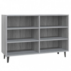 Sideboard Grau Sonoma 103,5x35x70 cm Spanplatte