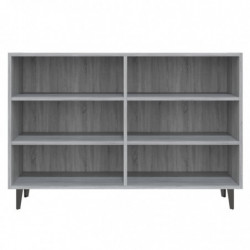 Sideboard Grau Sonoma 103,5x35x70 cm Spanplatte