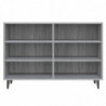 Sideboard Grau Sonoma 103,5x35x70 cm Spanplatte