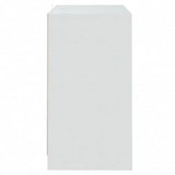 Sideboards 2 Stk. Weiß 70x41x75 cm Spanplatte