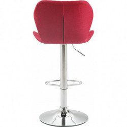 Barhocker Cork Stoff chrom