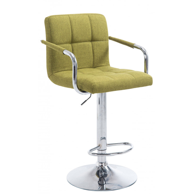 Barhocker Lucy V2 Stoff chrom