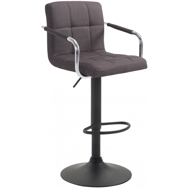 Barhocker Lucy V2 Stoff schwarz
