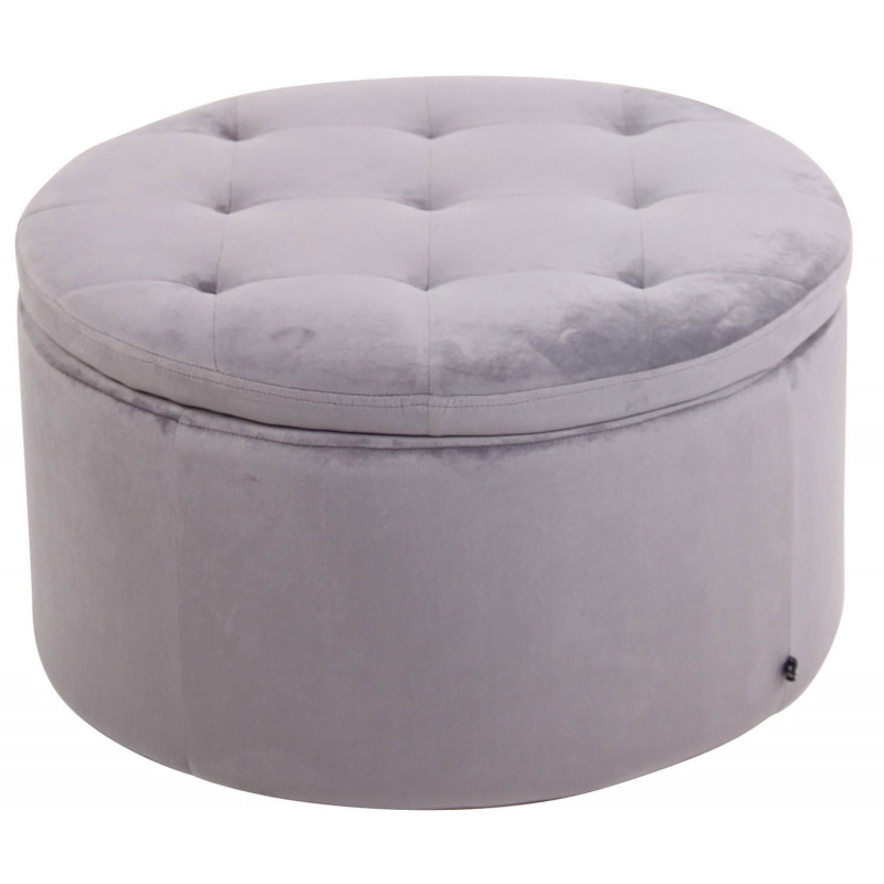 Sitzhocker Evora Samt