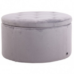 Sitzhocker Evora Samt