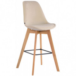 Barhocker Metz Samt natura