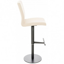 Barhocker Cadiz Stoff schwarz