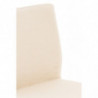 Barhocker Cadiz Stoff schwarz