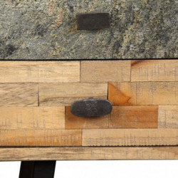 Schreibtisch Wiederverwertetes Teak Massivholz 110 × 50 × 76 cm