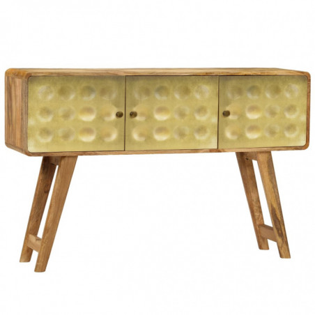 Sideboard Mangoholz Massiv 120 x 30 x 80 cm