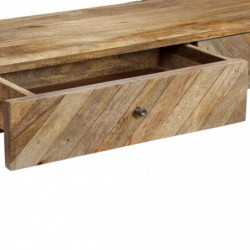 Konsolentisch Mangoholz Massiv 118 x 30 x 80 cm