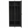 Kleiderschrank Anthrazit 80x50x180 cm Stahl