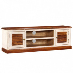 TV-Schrank Massivholz Mangoholz 120 x 30 x 40 cm