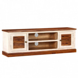 TV-Schrank Massivholz Mangoholz 120 x 30 x 40 cm