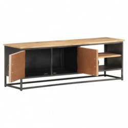 TV-Schrank 120x30x40 cm Massivholz Akazie