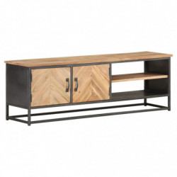 TV-Schrank 120x30x40 cm Massivholz Akazie