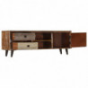 TV-Schrank 118×30×40 cm Massivholz Mango