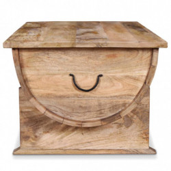 Couchtisch Mangoholz Massiv 88 x 50 x 40 cm