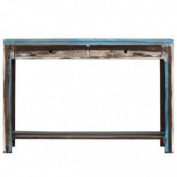 Konsolentisch Massivholz Vintage 118 x 30 x 80 cm