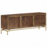 TV-Schrank 120 x 30 x 46 cm Mango-Massivholz