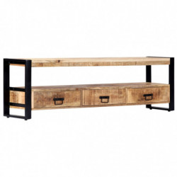 TV-Schrank 150 x 30 x 45 cm Massivholz Mango