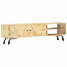 TV-Schrank 140 x 30 x 40 cm Massivholz Mango