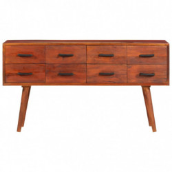 Sideboard 110x30x59 cm Massivholz Mango