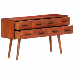 Sideboard 110x30x59 cm Massivholz Mango