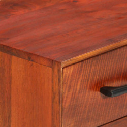 Sideboard 110x30x59 cm Massivholz Mango