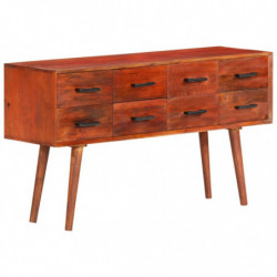 Sideboard 110x30x59 cm Massivholz Mango