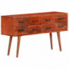 Sideboard 110x30x59 cm Massivholz Mango