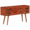 Sideboard 110x30x59 cm Massivholz Mango