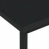 Schreibtisch Industrie-Stil mit Schubladen Schwarz 105x52x75 cm