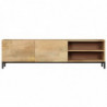 TV-Schrank 145 x 30 x 41 cm Mango-Massivholz