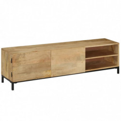 TV-Schrank 145 x 30 x 41 cm Mango-Massivholz