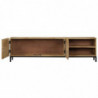 TV-Schrank 145 x 30 x 41 cm Mango-Massivholz