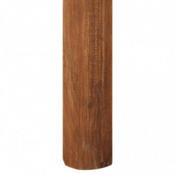 Bar Tisch Massivholz Akazie mit Sheesham-Finish 110x55x106 cm