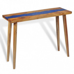 Konsolentisch Teak Harz 100 x 35 x 75 cm