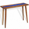 Konsolentisch Teak Harz 100 x 35 x 75 cm