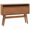 Konsolentisch 110x30x79 cm Teak Massivholz